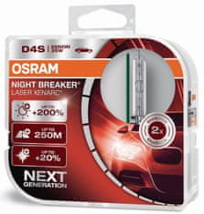 Osram OSRAM XENARC D4S NIGHT BREAKER LASER 66440XNL-HCB 35W P32d-5 2ks