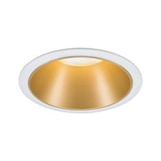 Paulmann PAULMANN Vestavné svítidlo LED Cole 6,5W bílá/zlatá mat 3-krokové-stmívatelné 2700K teplá bílá 934.05 93405