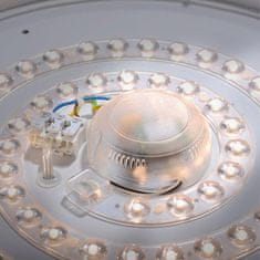 PAUL NEUHAUS LEUCHTEN DIRECT LED stropní svítidlo, chrom, moderní design, průměr 38,5cm 3000K LD 14422-17