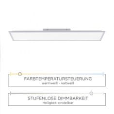 PAUL NEUHAUS LEUCHTEN DIRECT LED stropní svítidlo, panel, hranaté, 120x30cm 2700-5000K LD 14757-21