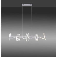 PAUL NEUHAUS LEUCHTEN DIRECT LED závěsné svítidlo, stříbrná, moderní design SimplyDim 3000K LD 19033-21