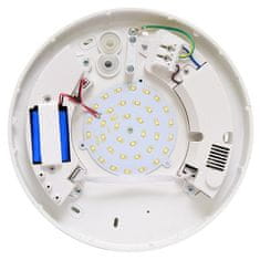 Ecolite Ecolite LED sv. vč. nouzáku,IP44,18W,1480lm,bílé W131/EM/LED/B-4100