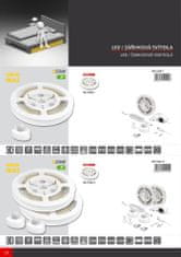 Ecolite Ecolite LED pásek pod 2 lůžka vč.2 senz.,2x120cm,3W/200lm,2700K DX-CDA-2