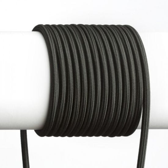 RED Design Rendl RENDL FIT 3X0,75 1bm textilní kabel černá R12222