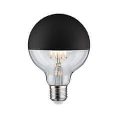 Paulmann PAULMANN LED Globe 6,5 W E27 zrcadlový svrchlík černá mat teplá bílá stmívatelné 286.76 28676