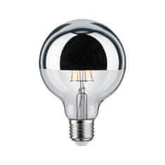 Paulmann PAULMANN LED Globe 6,5 W E27 zrcadlový svrchlík stříbrná teplá bílá stmívatelné 286.73 28673