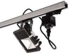 Light Impressions Deko-Light kolejnicový systém 3-fázový 230V D Line montážní adaptér pro další komponenty max. 10kg černá RAL 9011 66,5 710056