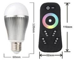 Light Impressions Deko-Light LED E27 RF RGBW dálkové ovladání E27 8,00 W 520 lm 3000 K stmívatelné 180136
