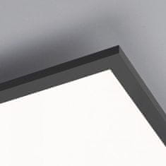 PAUL NEUHAUS LEUCHTEN DIREKT is JUST LIGHT LED panel svítidlo hranaté v černé s nastavitelou barvou světla a funkcí stmívání 2700-5000K