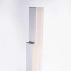 PAUL NEUHAUS PAUL NEUHAUS LED stojací svítidlo Q-TOWER v puristickém hliníkovém designu s nastavitelnou barvou světla Smart Home ZigBee 2700-5000K