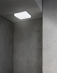Nova Luce Nova Luce Elegantní koupelnové stropní svítidlo Cube z bílého opálového skla - 1 x 40 W, 205 x 205 x 70 mm NV 6110041