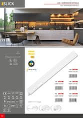 Ecolite Ecolite kuchyňské LED svítidlo 9W,CCT,1080lm,57cm,bílá TL2001-CCT/9W