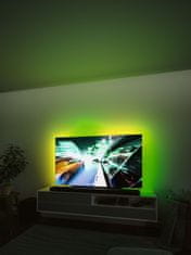 Paulmann PAULMANN EntertainLED USB LED Strip osvětlení TV 65 Zoll 2,4m 4W 60LEDs/m RGB plus 78881