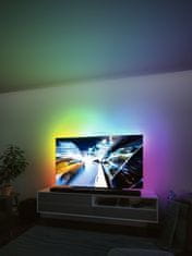 Paulmann PAULMANN EntertainLED USB LED Strip osvětlení TV 65 Zoll 2,4m 4W 60LEDs/m RGB plus 78881