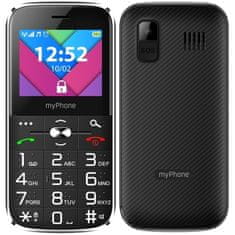 myPhone Mobilní telefon Halo C SENIOR černý