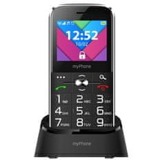 myPhone Mobilní telefon Halo C SENIOR černý