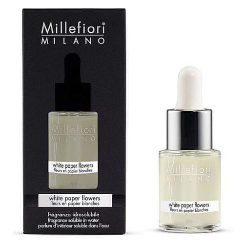 Millefiori Milano Aroma olej , Květiny z bilého papíru, 15 ml