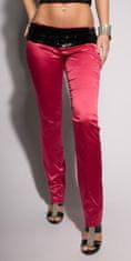 Amiatex Dámské jeans 77784 + Ponožky Gatta Calzino Strech, růžová, 38
