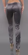 Amiatex Dámské jeans 77782 + Ponožky Gatta Calzino Strech, šedá, 38