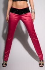 Amiatex Dámské jeans 77784 + Ponožky Gatta Calzino Strech, růžová, 40