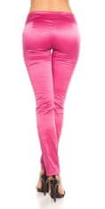 Amiatex Dámské jeans 78746 + Ponožky Gatta Calzino Strech, růžová, 40