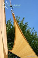 Peddy Shield Náhradní lana 3 ks a šroub s okem na trojúhelníkové plachty
