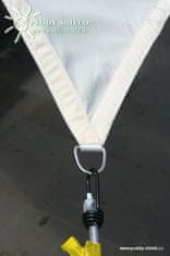 Peddy Shield Náhradní lana 3 ks a šroub s okem na trojúhelníkové plachty