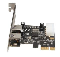 APT AK249 Kontroler PCI-E 2 x USB 3.0