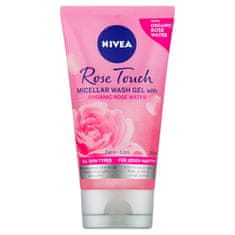 Nivea Nivea Rose Touch Čistící micelární gel, 150 ml