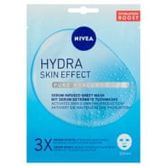 Nivea Hydra Skin Effect 10minutová hydratační textilní maska, 1 ks
