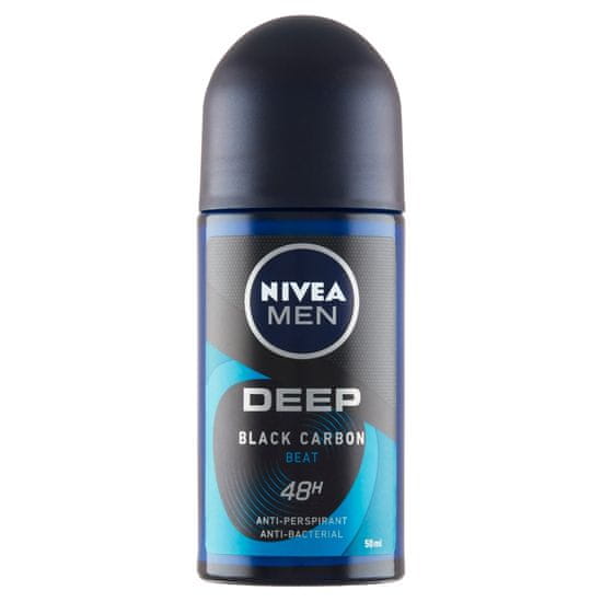 Nivea Men Deep Beat Kuličkový antiperspirant, 50 ml