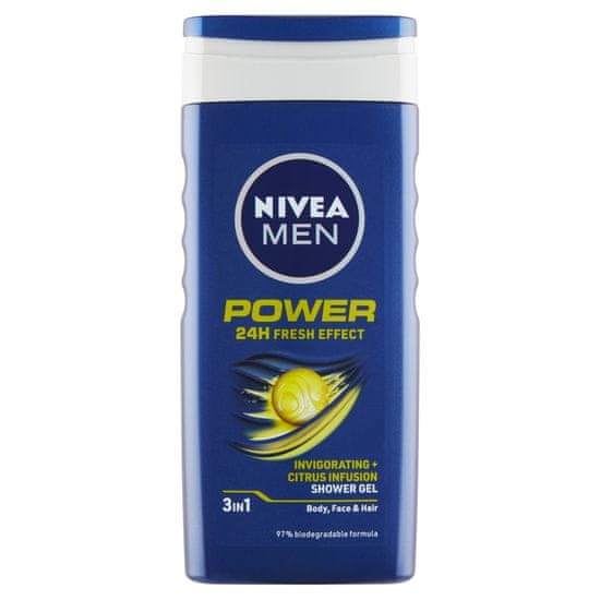 Nivea Men Power Sprchový gel, 250 ml