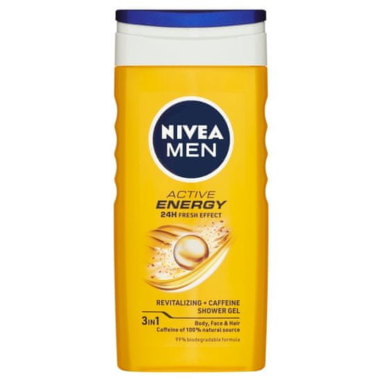 Nivea Men Active Energy Sprchový gel, 500 ml