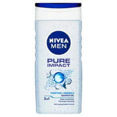 Nivea Men Pure Impact Sprchový gel, 250 ml