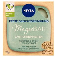 Nivea Magic Bar Čistící peelingové pleťové mýdlo, 75 g