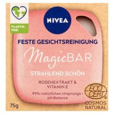 Nivea Magic Bar Čistící pleťové mýdlo pro zářivou pleť, 75 g