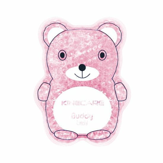 KiNECARE BUDDY Teplý a studený gelový obklad pro děti, 8 x 12,5 cm, růžový