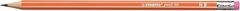 Stabilo Grafitová tužka s gumou "Pencil 160", oranžová, HB, šestihranná