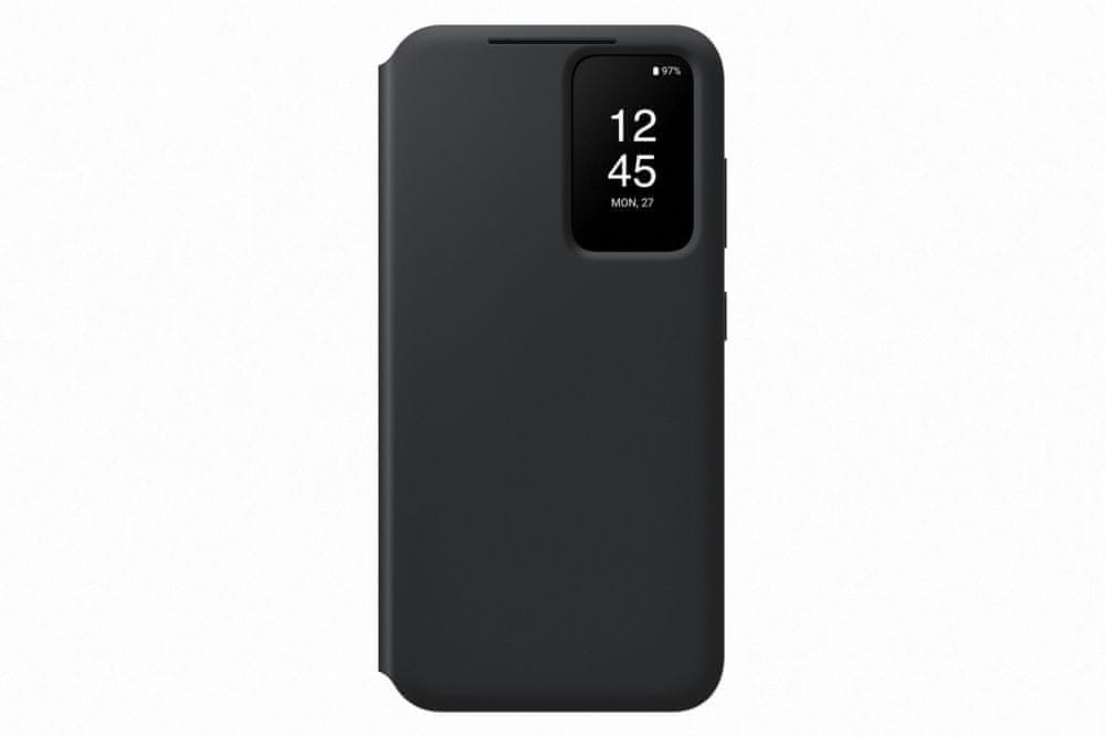 Levně Samsung Smart View Wallet Case Galaxy S23, Black EF-ZS911CBEGWW