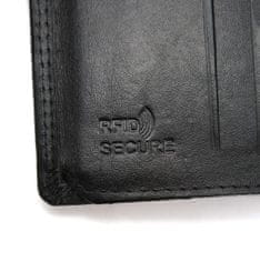 Bellugio Dámská kožená peněženka Alice, černá