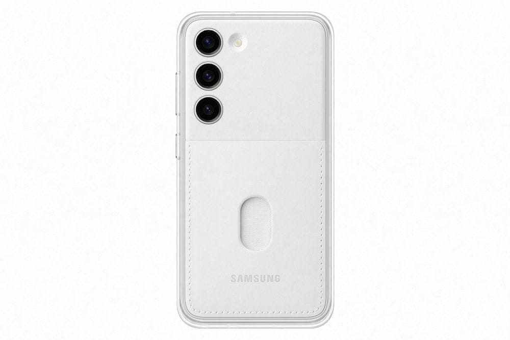 Levně Samsung Frame Case Galaxy S23, White EF-MS911CWEGWW