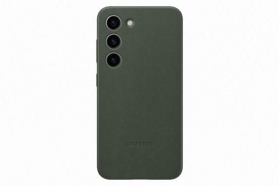 Samsung Leather Case Galaxy S23+, Green EF-VS916LGEGWW
