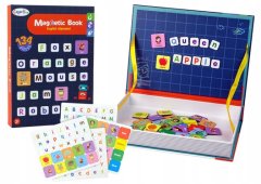 Lean-toys Magnetická kniha puzzle Anglická abeceda Ob