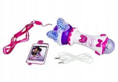 Lean-toys Pohádkový karaoke mikrofon pro malého zpěváka MP3