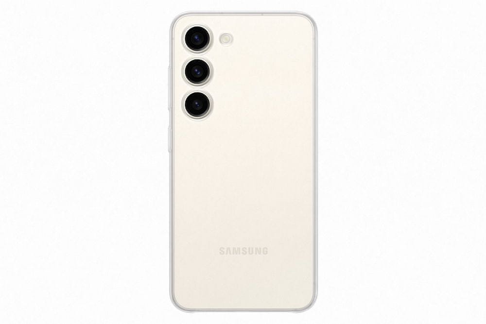 Levně Samsung Clear Case Galaxy S23+, Transparent EF-QS916CTEGWW