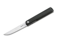 Böker Plus 01BO890 Nori kapesní nůž 7,5 cm, černá, G10