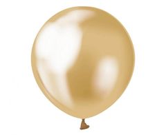 GoDan Saténové balónky zlaté 12cm 20ks