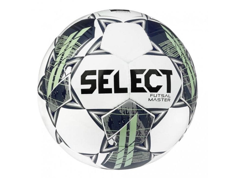 SELECT Futsalový míč FB Futsal Master bílo/zelená vel. 4