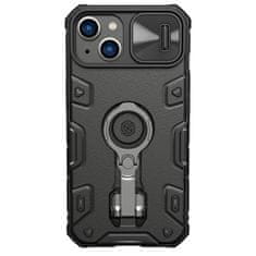 Nillkin CamShield Armor PRO Magnetic pancéřové pouzdro s kroužkem na iPhone 14 6.1" Black MagSafe