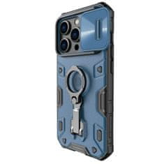 Nillkin CamShield Armor PRO Magnetic pancéřové pouzdro s kroužkem na iPhone 14 PRO 6.1" Blue MagSafe